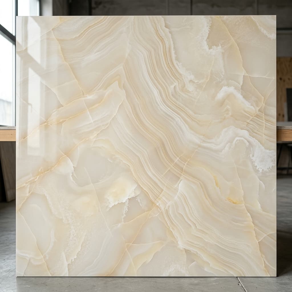 Onyx Effect porcelain tile
